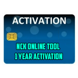 NCK Online Tool - 1 Year Activation