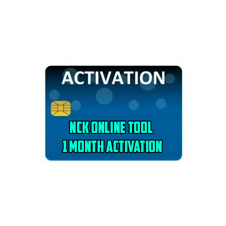 NCK Online Tool - 1 Month Activation