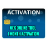 NCK Online Tool - 1 Month Activation