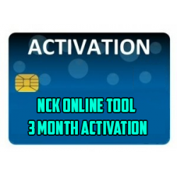 NCK Online Tool - 3 Month Activation