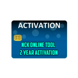 NCK Online Tool - 2 Years Activation for 1 PC User