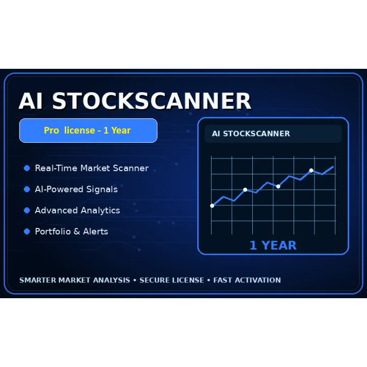 AI StockScanner Pro - 1 Year