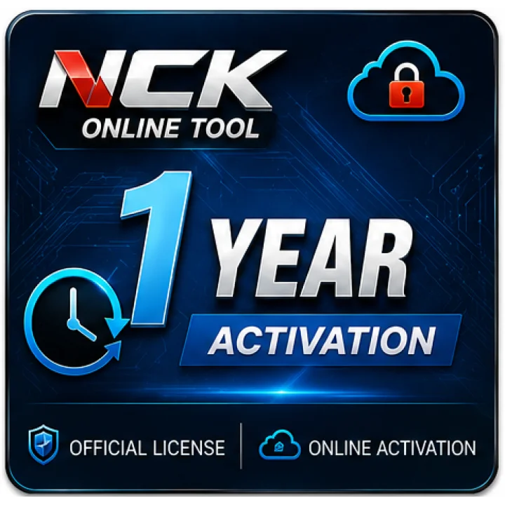 NCK Online Tool — 1 Year Activation