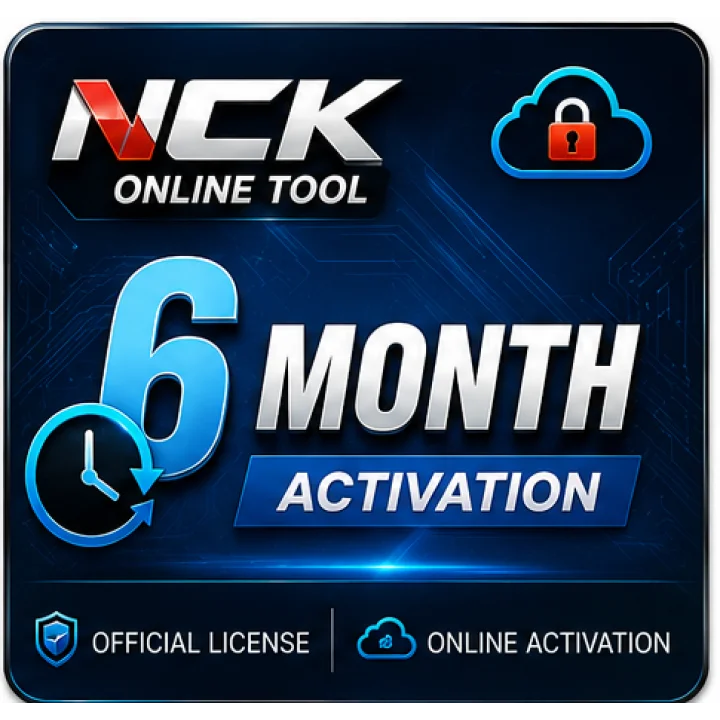 NCK Online Tool — 6 Months Activation